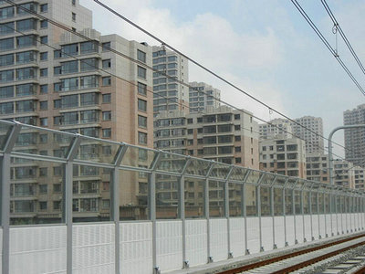 顶部折角声屏障